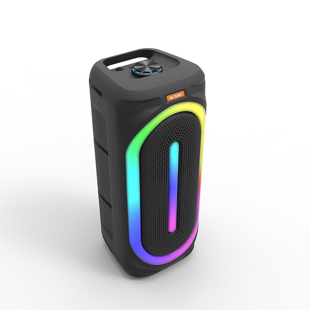 Bluetooth-høyttaler med RGB-lys, FM-radio og mikrofon
