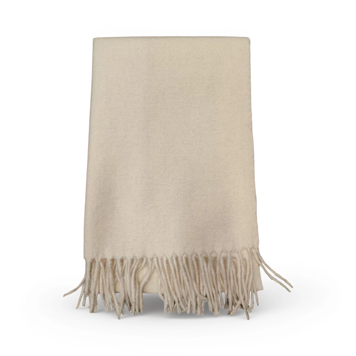 Elegant skjerf med frynser – flere vakre farger – 65 x 180 cm  – 230 g.