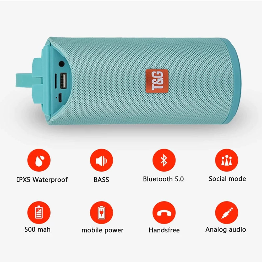 Bluetoothhøyttaler 5W – m/FM-radio – modell TG-113A