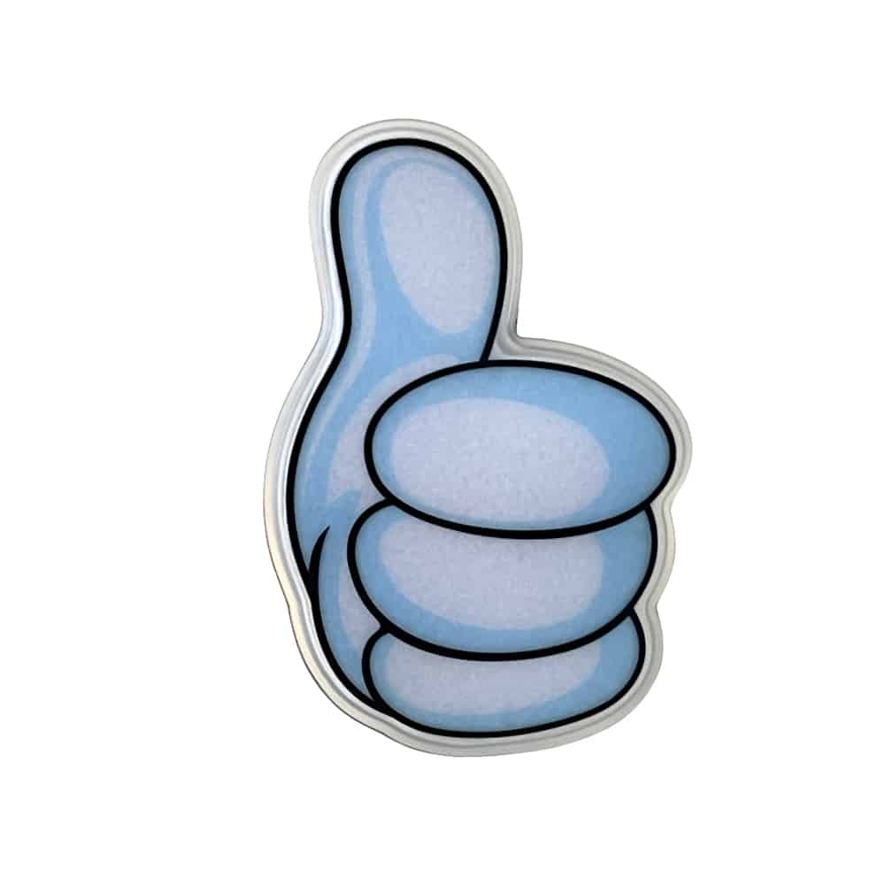 Thumbs up selvlysende glowstick