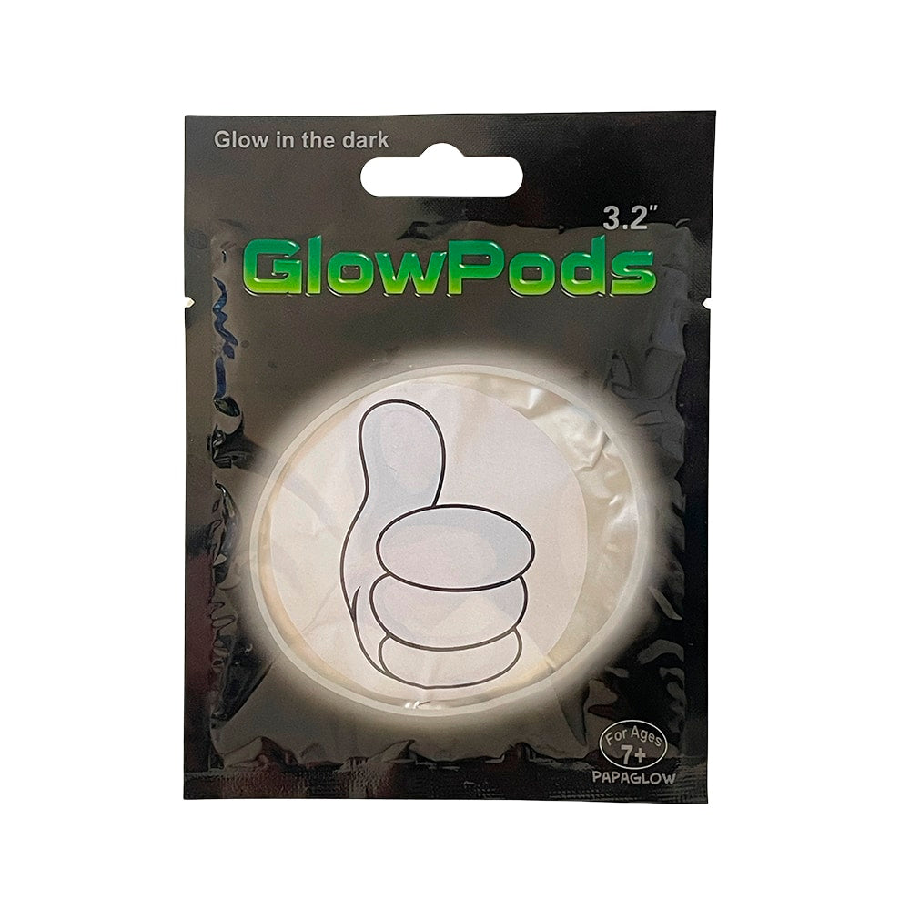 Thumbs up selvlysende glowstick