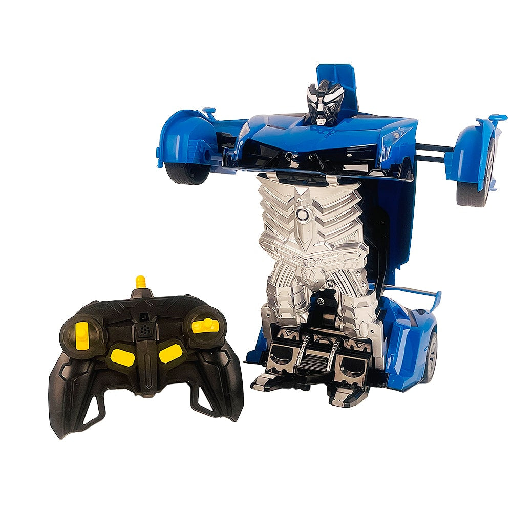 Fjernstyrt Transformer Bil med Lyd- og Lyseffekter