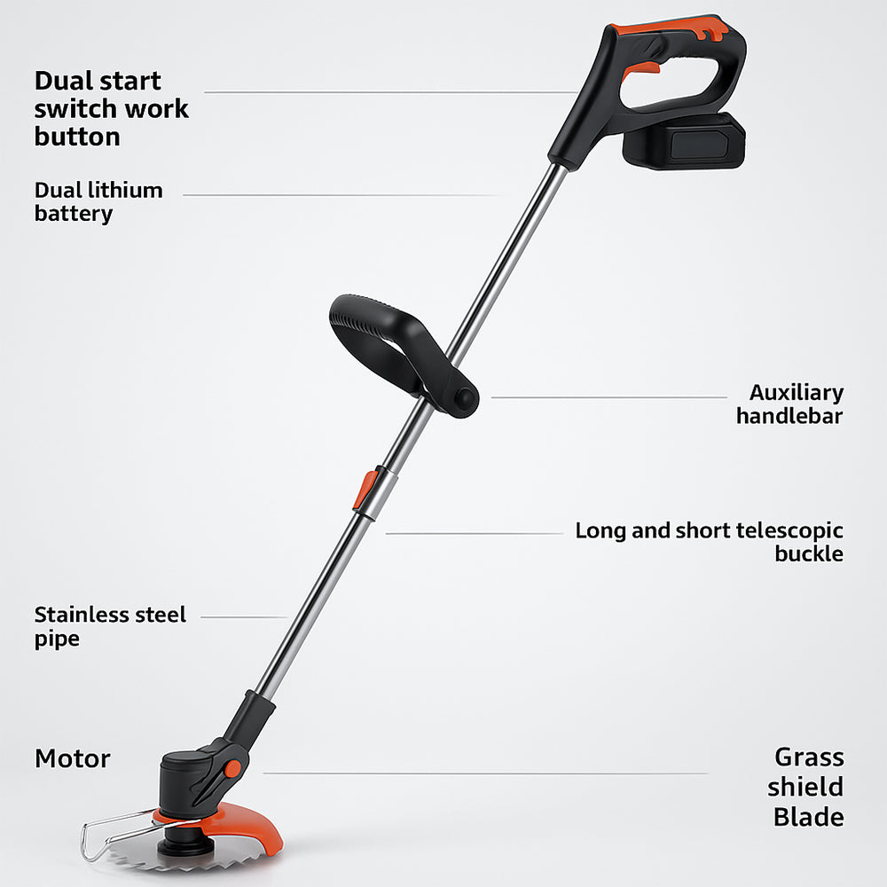 Gresstrimmer & Ugressfjerner med batteri