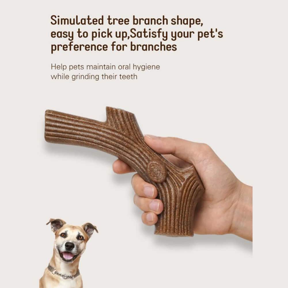 Hundetyggebens med biffsmak – robust og tannrensende