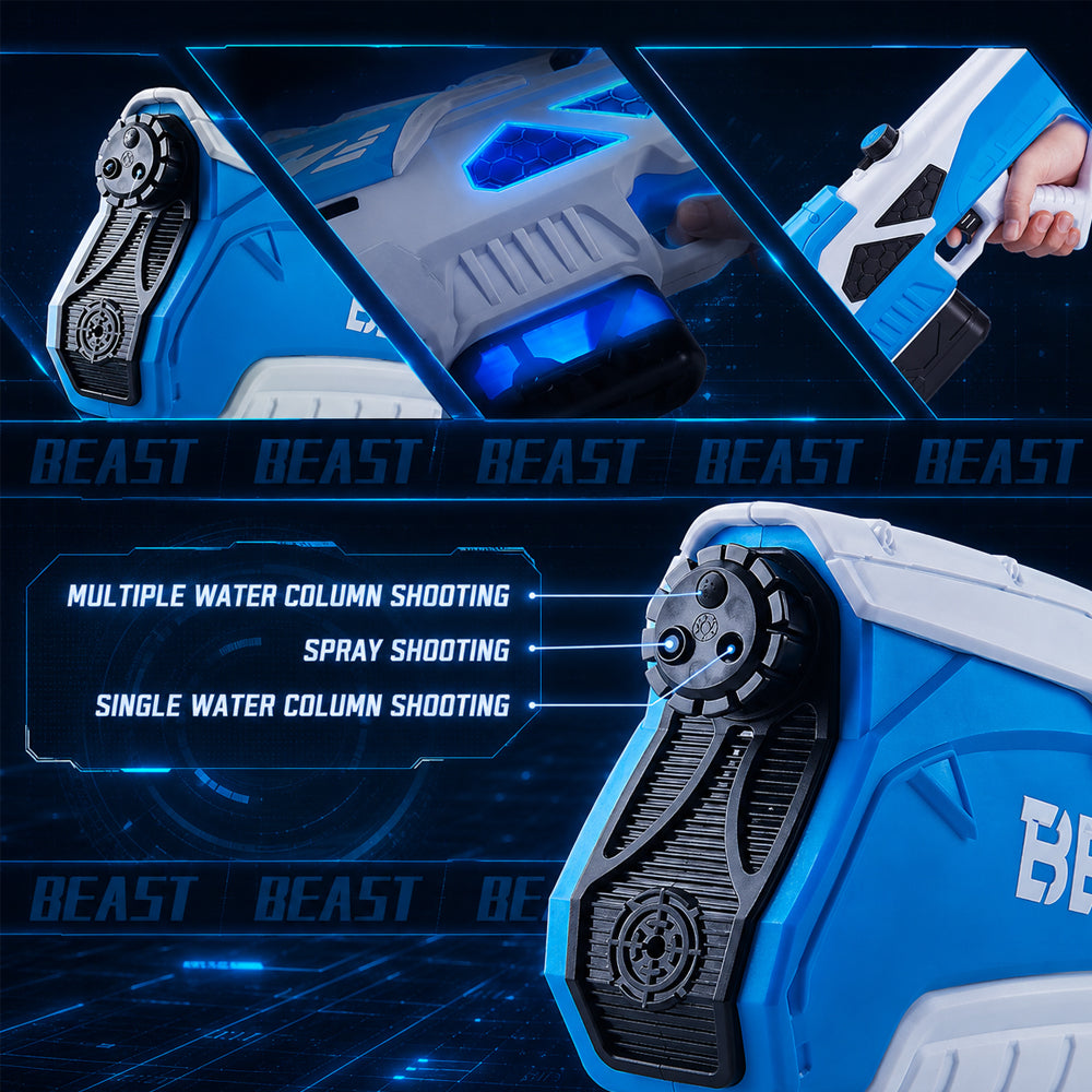 Elektrisk Vannpistol – BEAST Beauty – Kraftig Vannaction i Megastørrelse!
