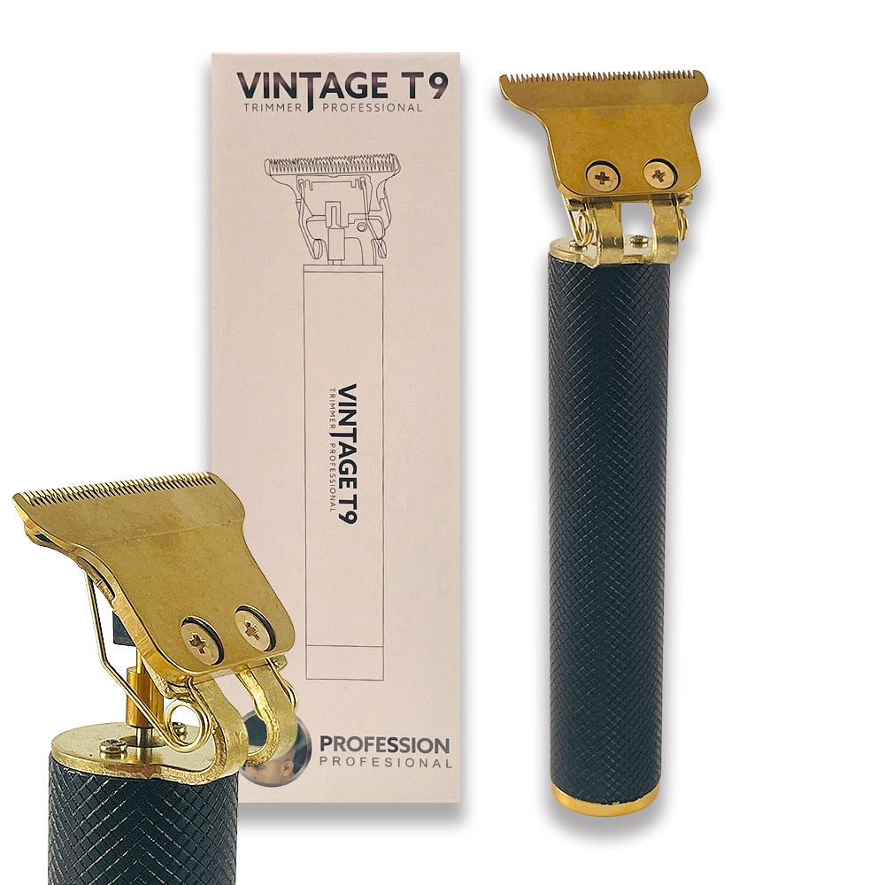 Hår- og Skjeggtrimmer, Vintage T9 Gull