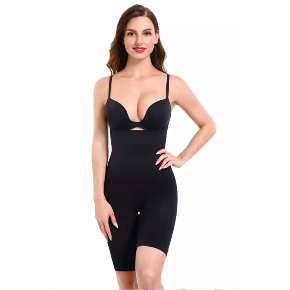 Shapewear Shorts m/høy midje – Sort eller Beige
