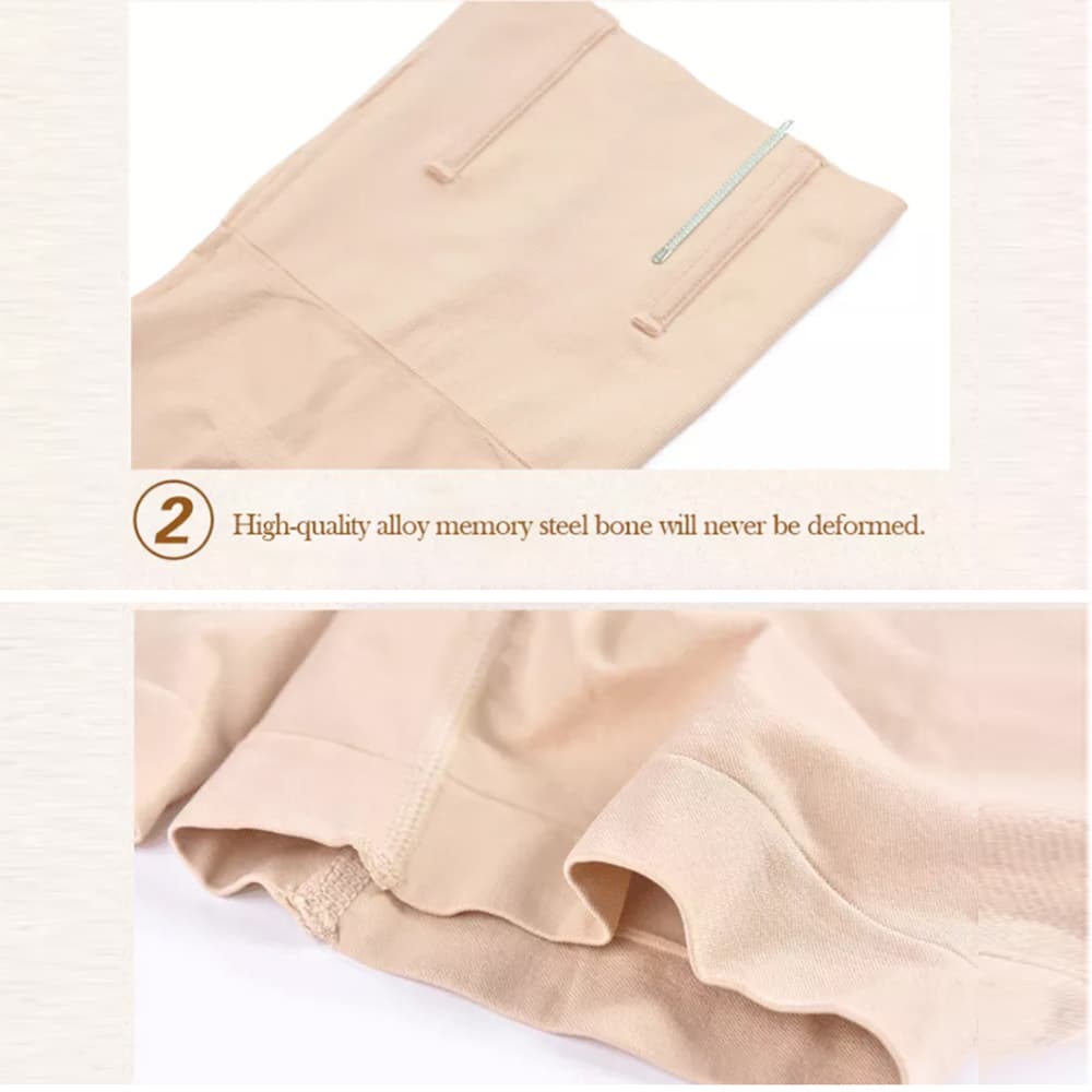 Shapewear Shorts m/høy midje – Sort eller Beige