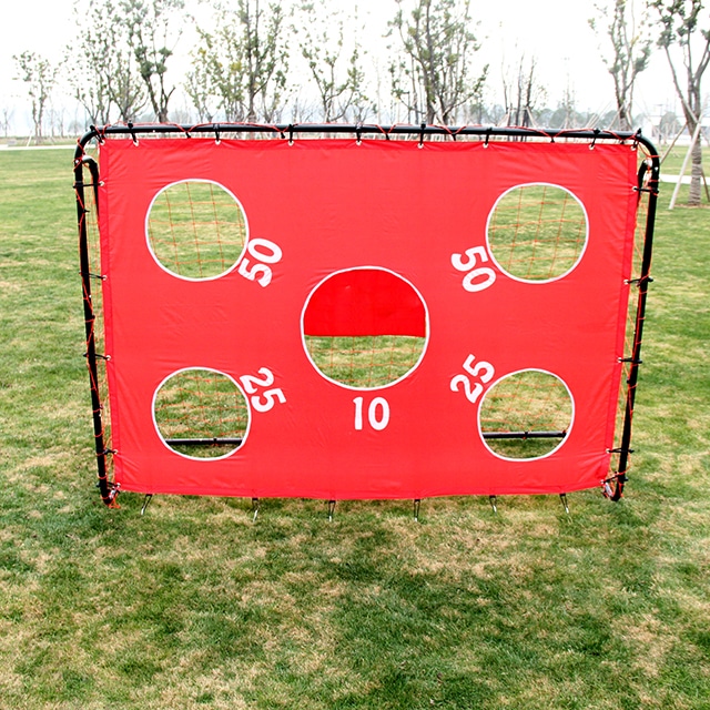 Kvalitetsfotballmål med måltavle 240 x 170 x 85cm. m/stålramme (duken kan enkelt fjernes)
