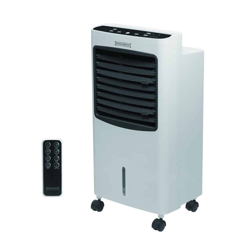 4-i-1-luftkjøler – Air Cooler fra Royalty Line (8 liters tank)