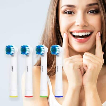 4 stk. tannbørstehoder til Oral-B