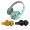 Blåtann-hodetelefoner m/mikrofon P33 (flere farger)