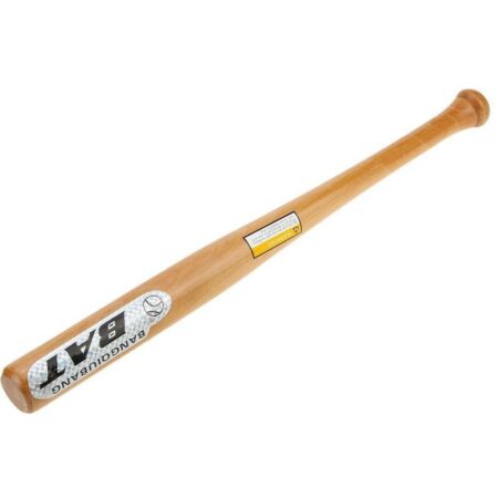 Træ bat inkl. baseball bold
