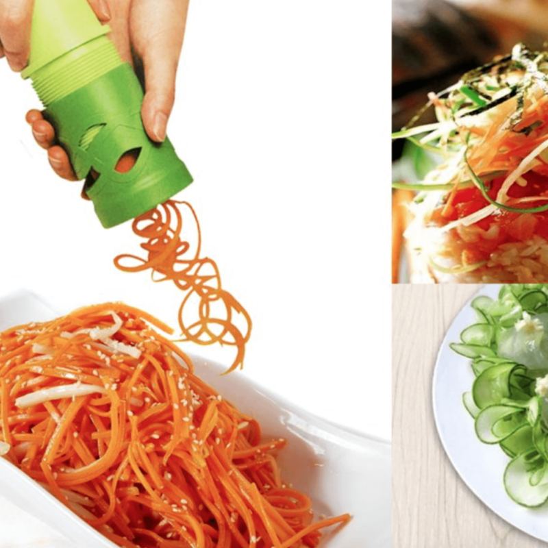 VVeggie Twister spiralizer grønnsakskutter - lag grønnsaksspaghetti med spiralkutter