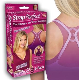 Strap Perfect - 6 stk. BH klips til BH-stropper på salg nå