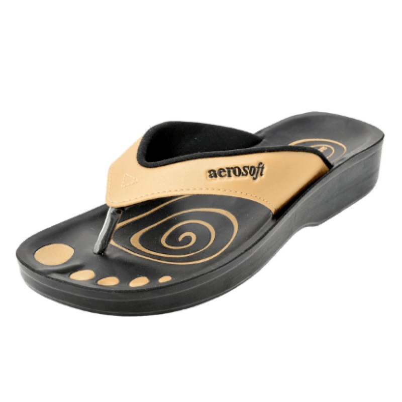 Sandaler Aerosoft model A0801 (Guld)