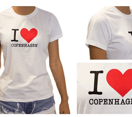 'I Love Copenhagen'' t-shirt