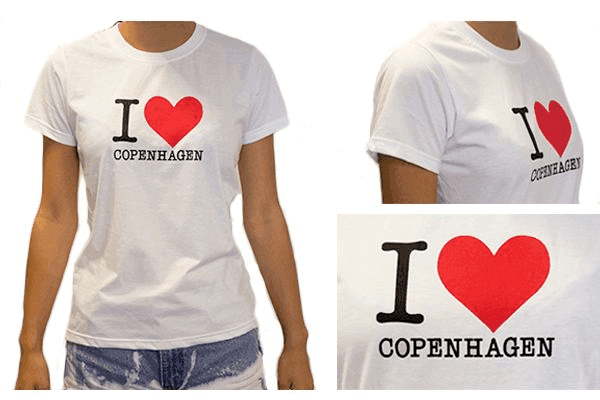 'I Love Copenhagen'' t-shirt