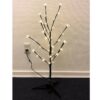 Juletræ i plastik med hvidt lys (mini)
