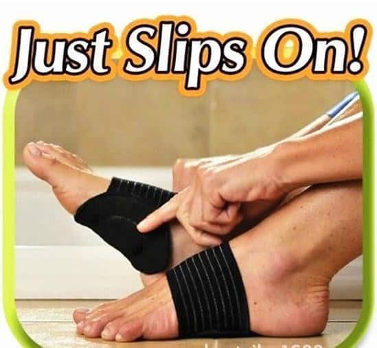 Strutz polstret støtte (lindre smerterne i fødderne)