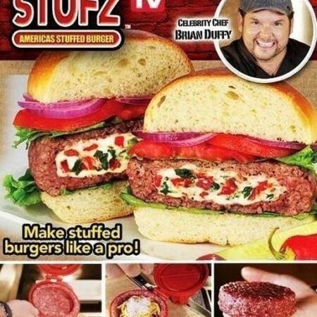 Stufz bøfpresser - lav perfekt forseglet burgerbøf