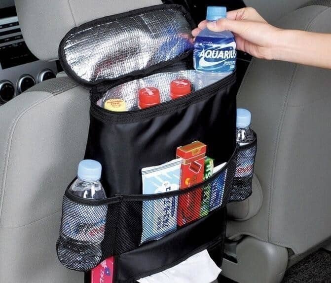 Taske til bil (med indbygget køletaske)