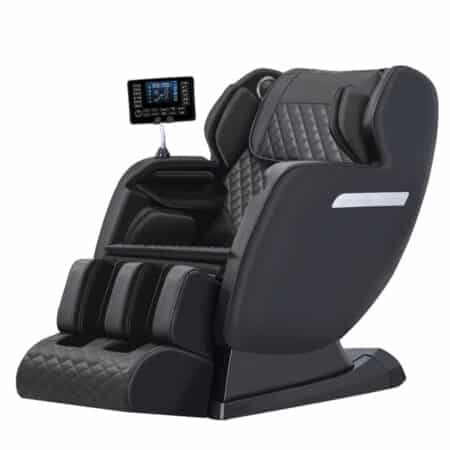 Luksus massasjestol 4D med SL-teknologi, lufttrykkmassasje, varmeterapi og stor berøringsskjerm